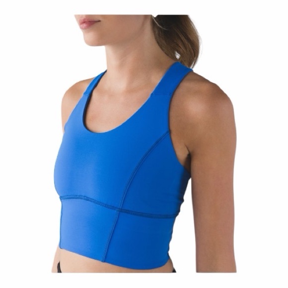 lululemon athletica Other - Lululemon Beat The Heat Bra
Pipe Dream Blue